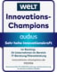 WELT-Siegel_Sehr hohe Innovationskraft_2026_audius_neu